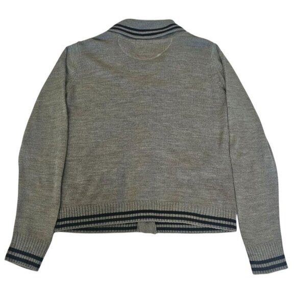 Brave Soul Men's Gray Knit Shawl Collar Button Front Cardigan Sweater Size Large - Picture 3 of 11